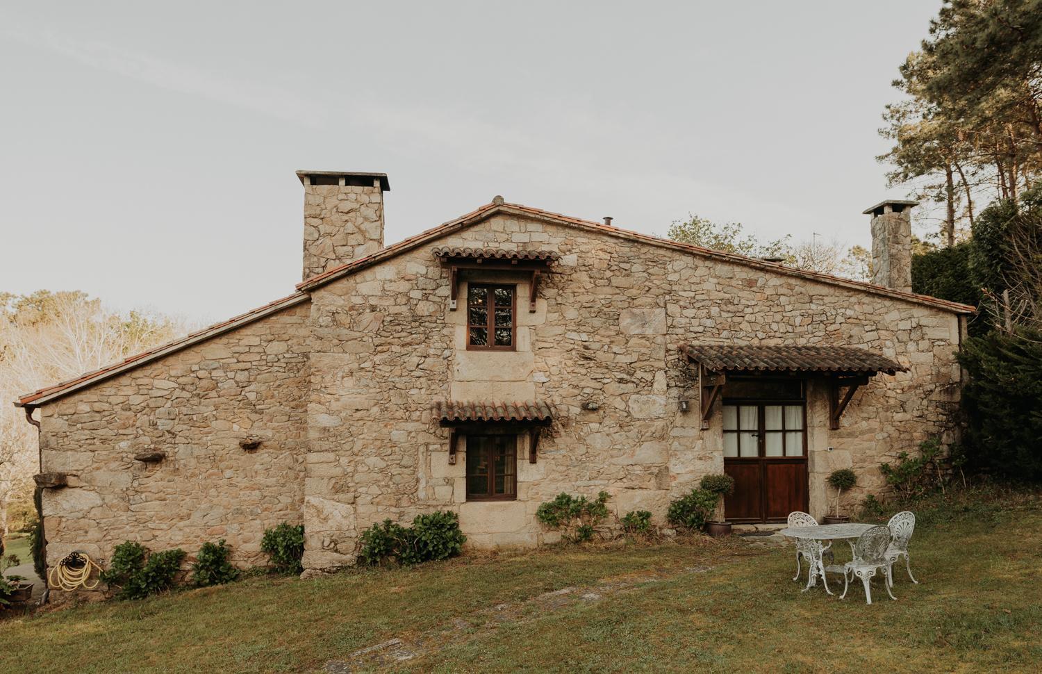 Gasthaus Casas Alexandre Pontevedra Exterior foto